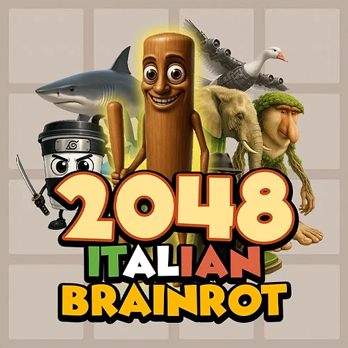 2048 Italian Brainrot - Play free online game