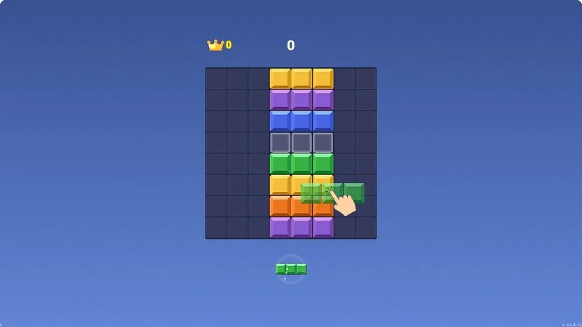 Block Blast Puzzle Game Gameplay - Game screenshot